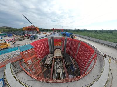 首臺盾構(gòu)機(jī)順利始發(fā)!環(huán)北部灣廣東水資源配置工程進(jìn)入盾構(gòu)施工階段